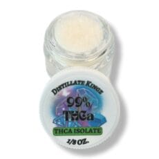 THCa Isolate 3.5G crystalline powder from Distillate Kingz
