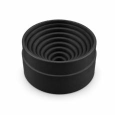 Black TPU round bottom flask holder for 500mL to 2000mL laboratory flasks