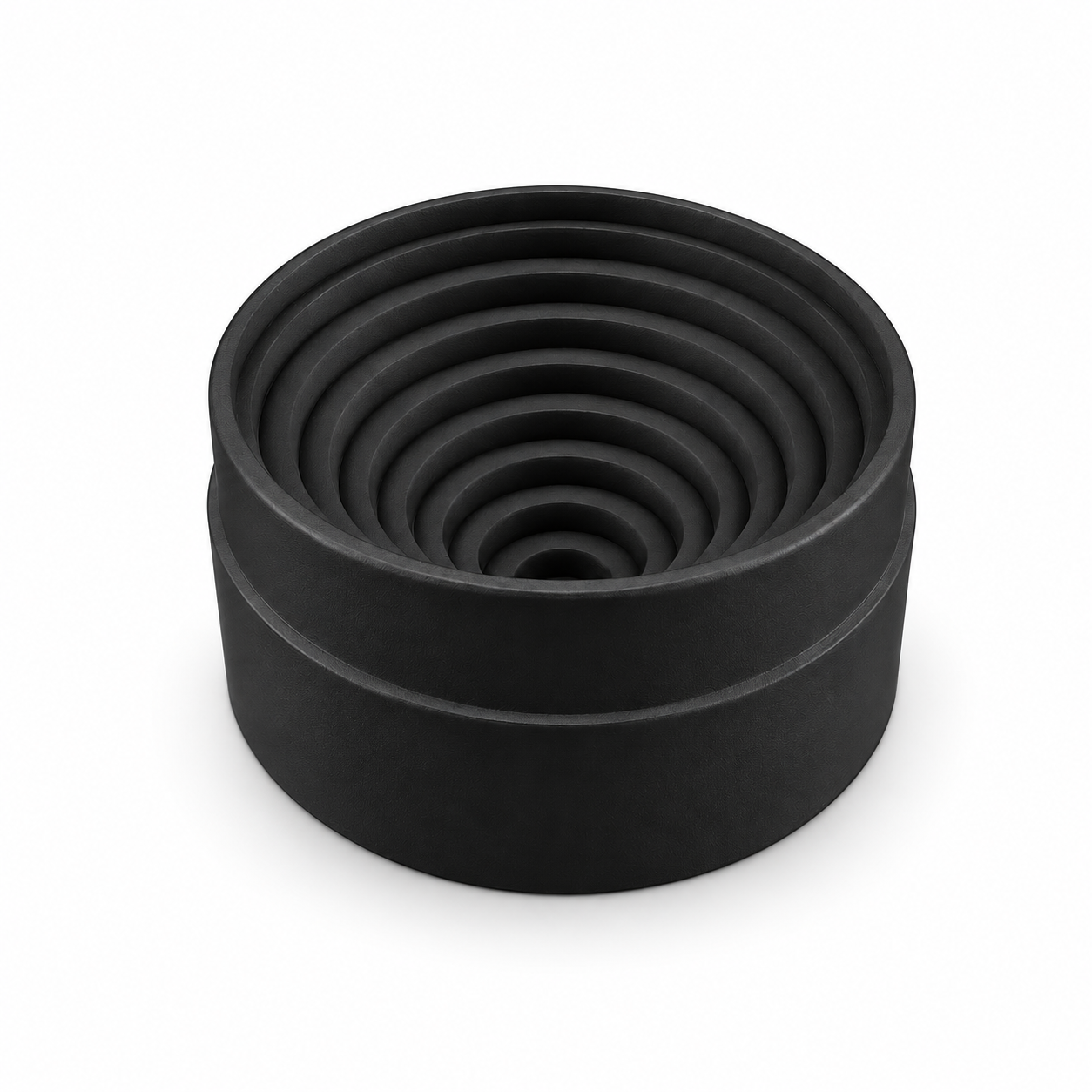 Black TPU round bottom flask holder for 500mL to 2000mL laboratory flasks
